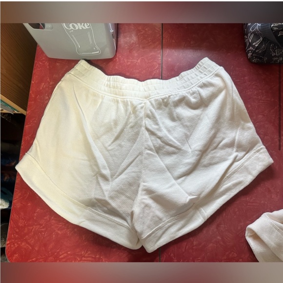 NWOT FREE PEOPLE RENEGADE SHORTS-cream - Picture 4 of 7